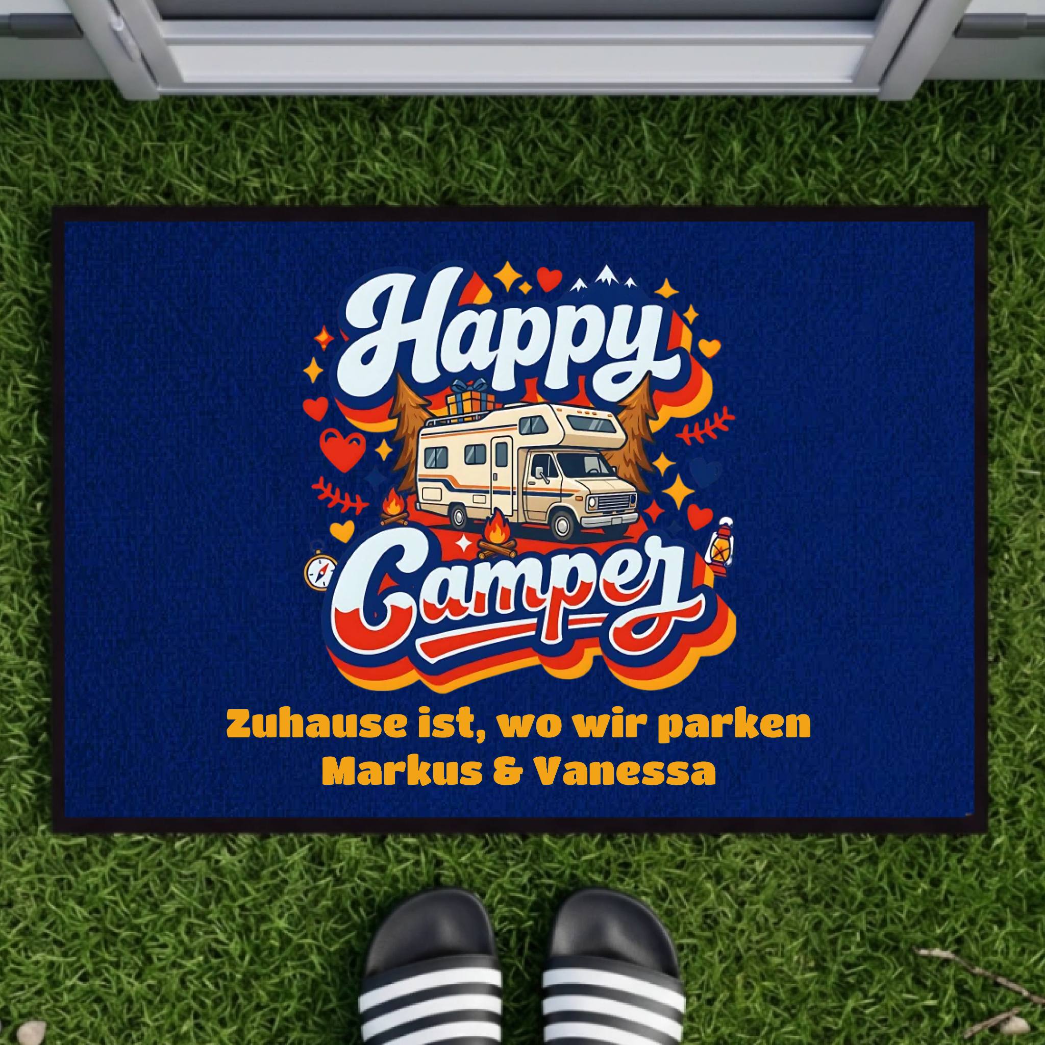 camping fußmatte Personalisierte – Happy Camper no online stock Color:Pink/Mirror Red Wilier Filante SL 2026