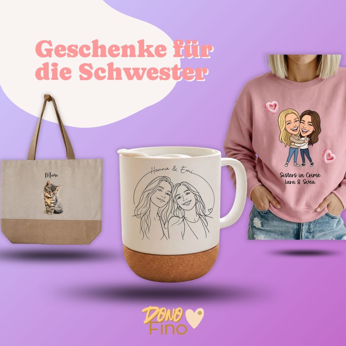Geschenk für die Schwester Tipps