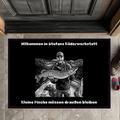 Angeln Fußmatte personalisiert