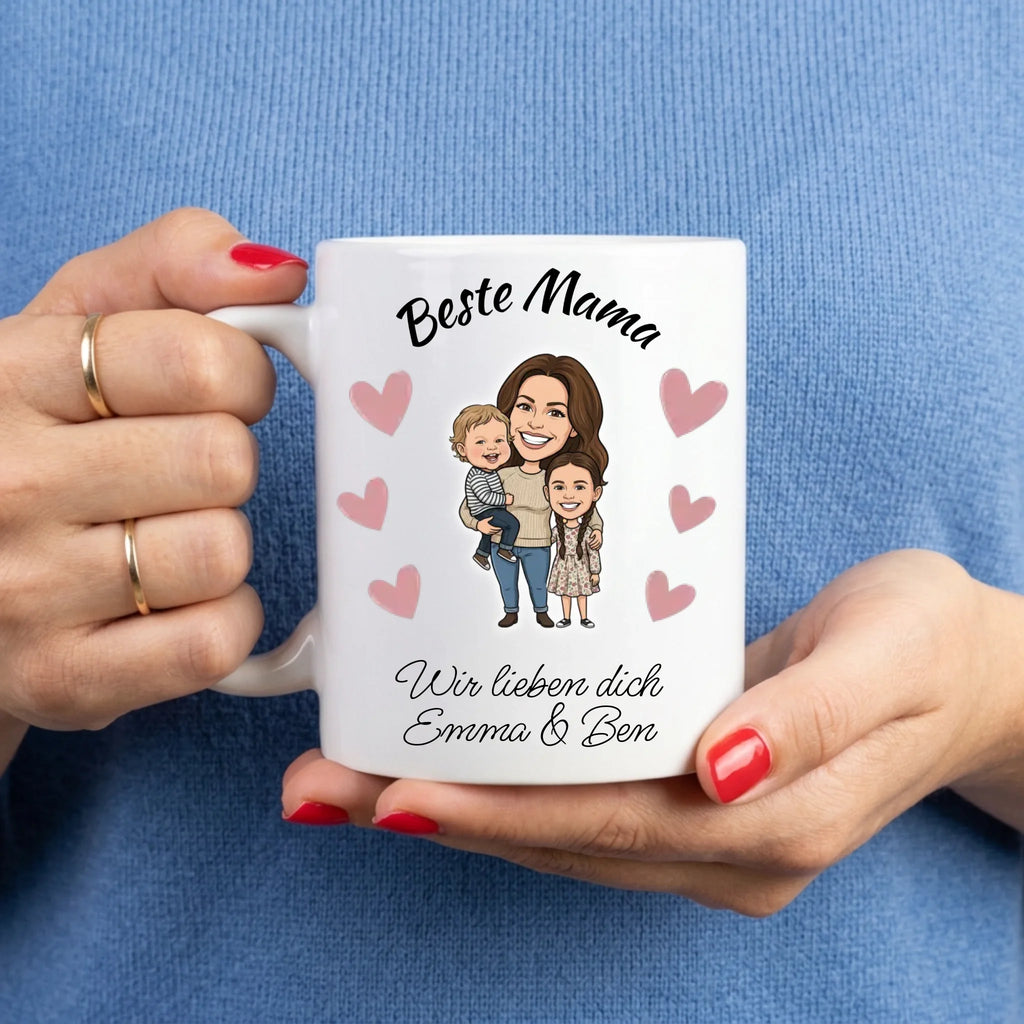 Personalisierte Tasse