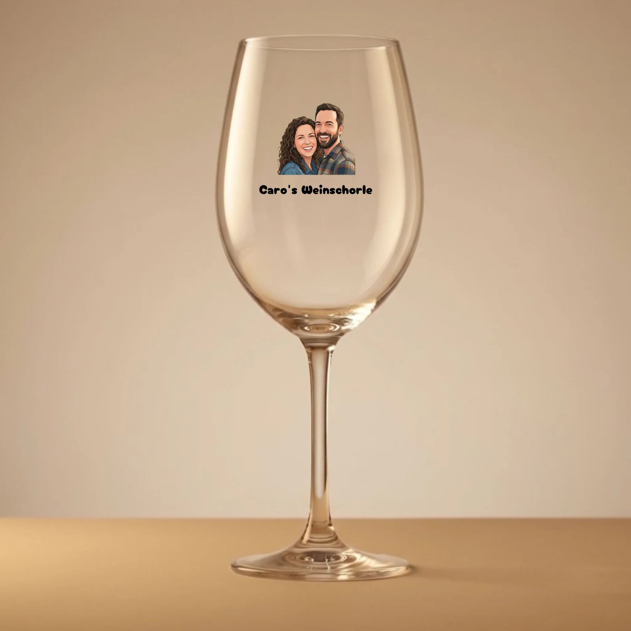 Leonardo Weinglas personalisiert