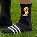 Personalisierte Socken schwarz