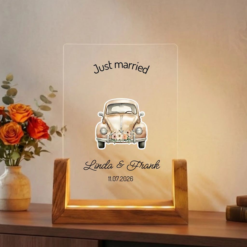 Personalisierte LED Lampe