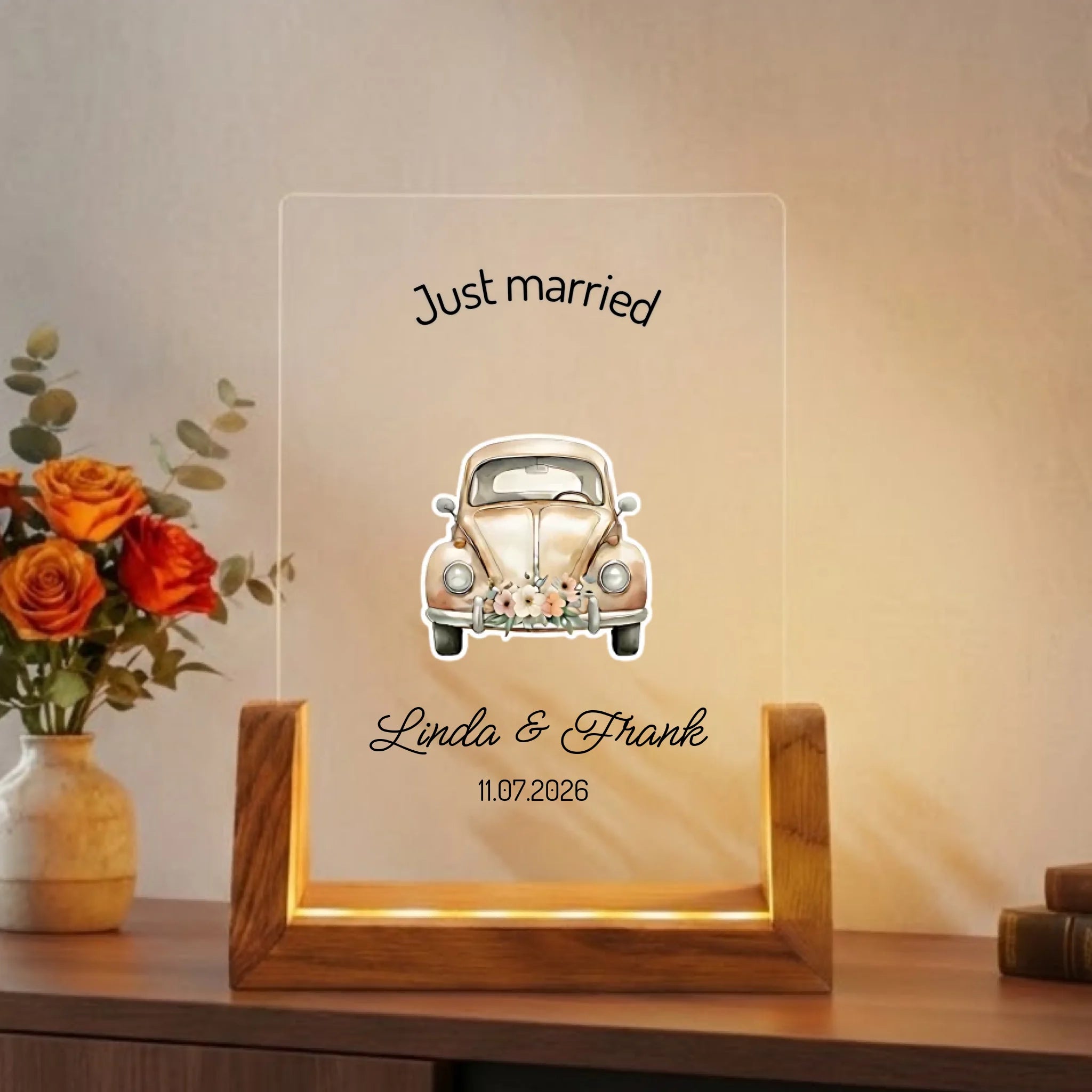 Personalisierte LED Lampe