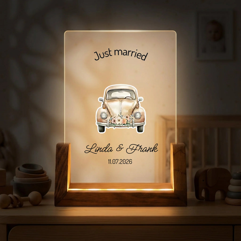 Personalisierte LED Lampe