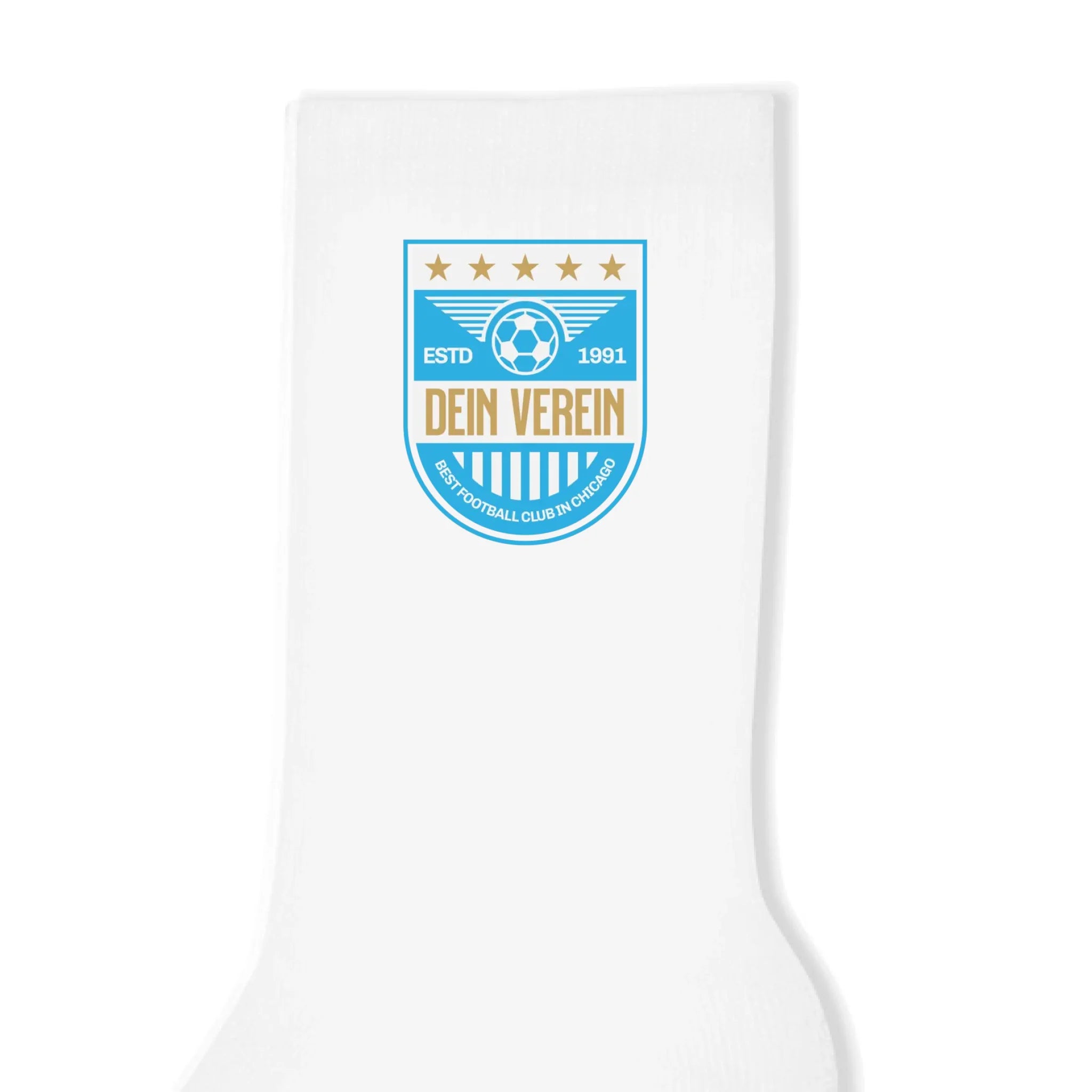 Personalisierte Socken weiß