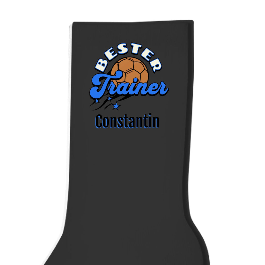 Personalisierte Socken schwarz