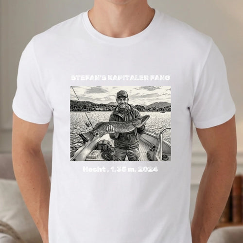 Personalisiertes T-shirt unisex - weiss