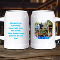 Bierkrug aus Stein personalisiert