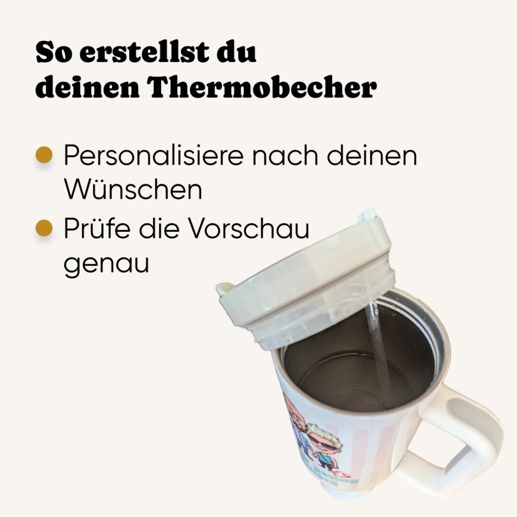 Personalisierter Thermobecher