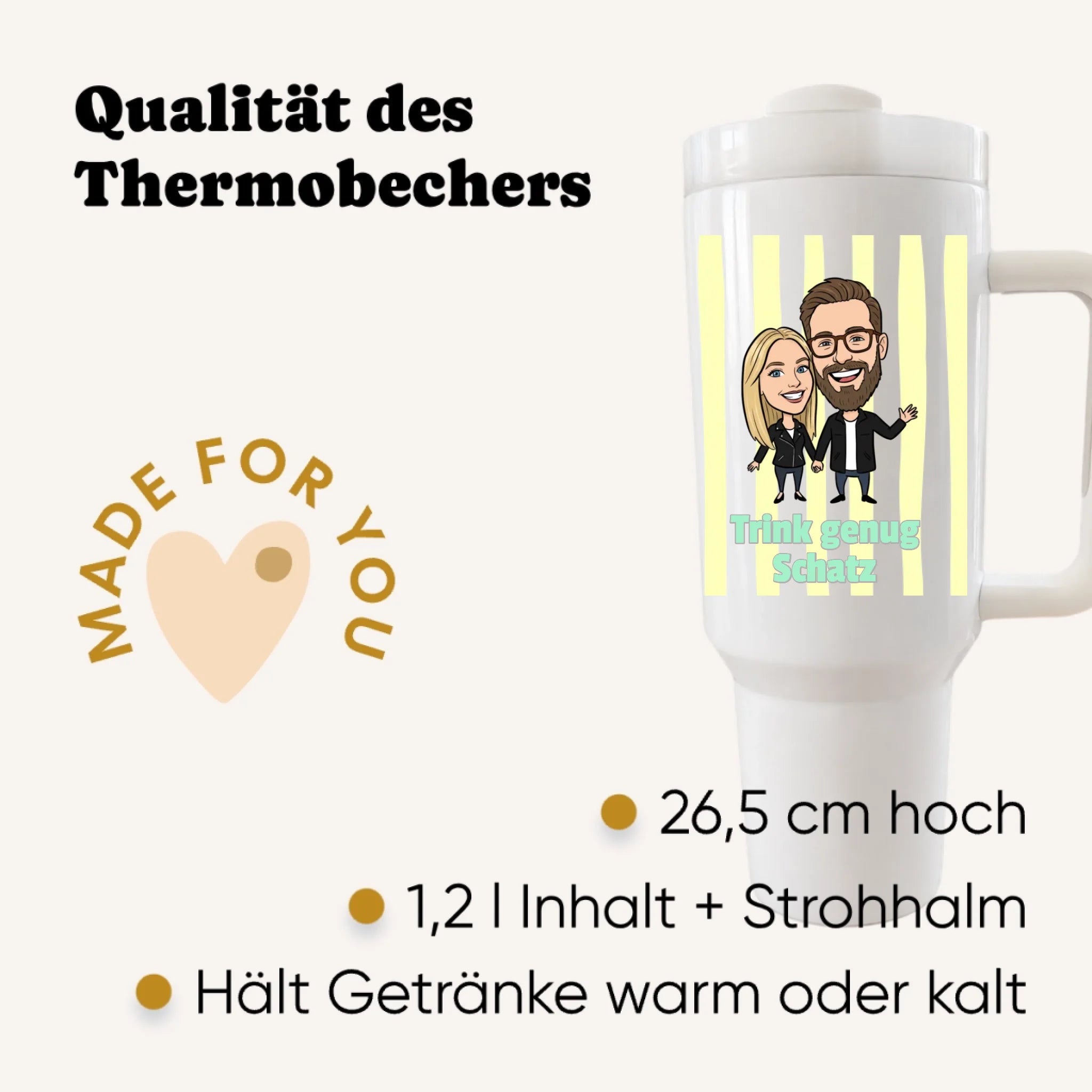 Personalisierter Thermobecher