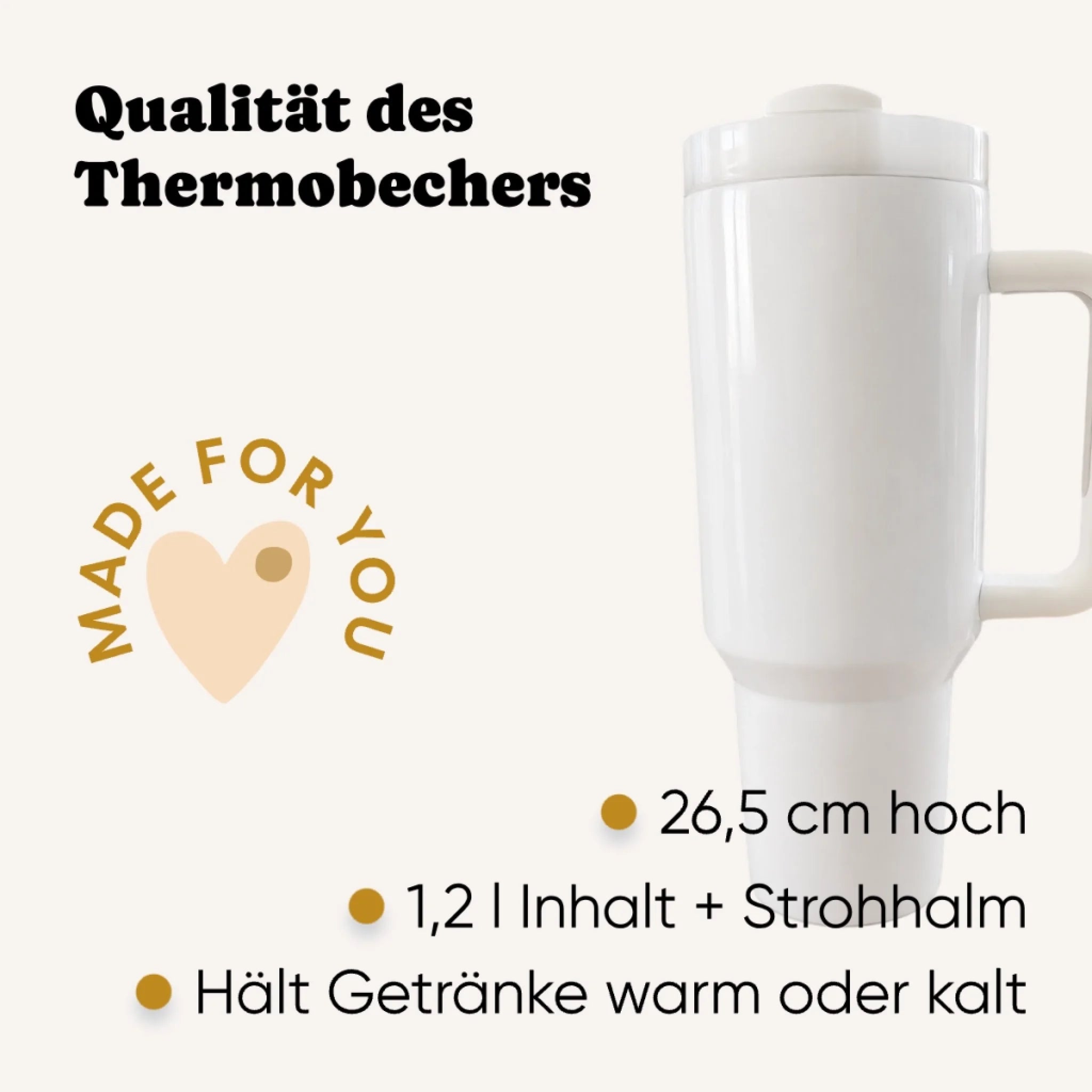 Personalisierter Thermobecher