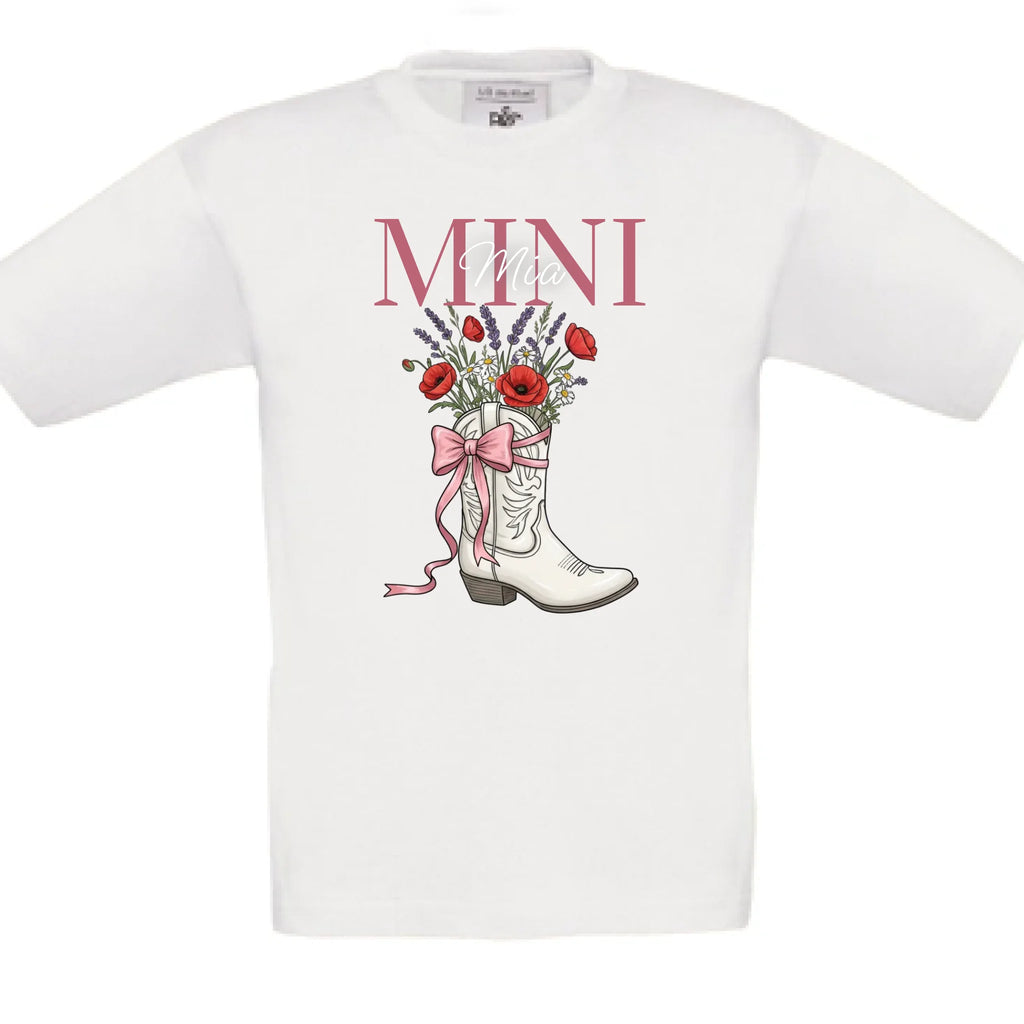 Personalisiertes T-Shirt Kinder - weiß