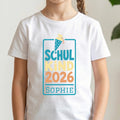 Personalisiertes T-Shirt Kinder - weiß