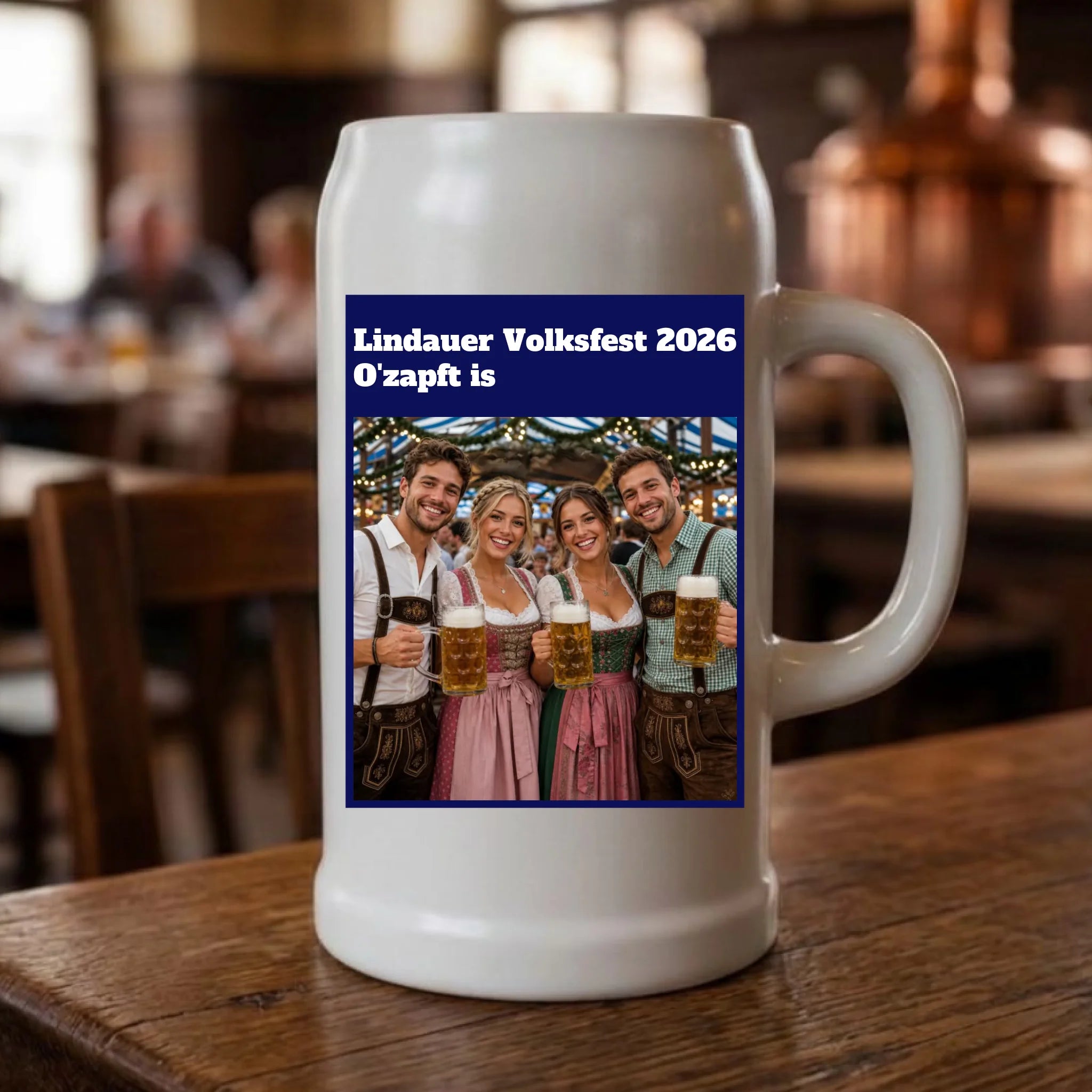 Maßkrug personalisiert