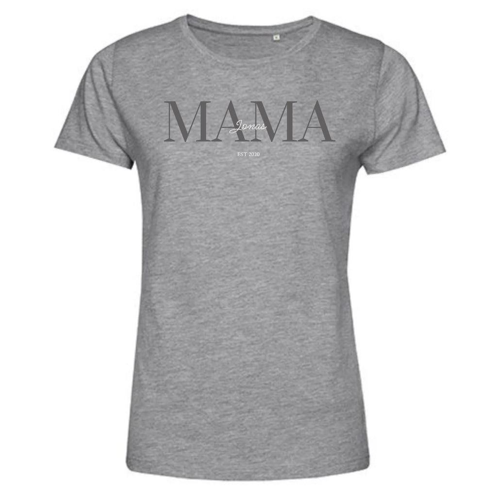 Personalisiertes T-Shirt Damen - grau
