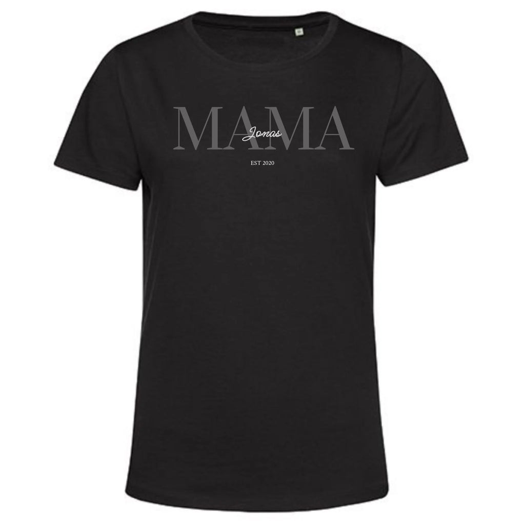 Personalisiertes T-Shirt Damen - schwarz