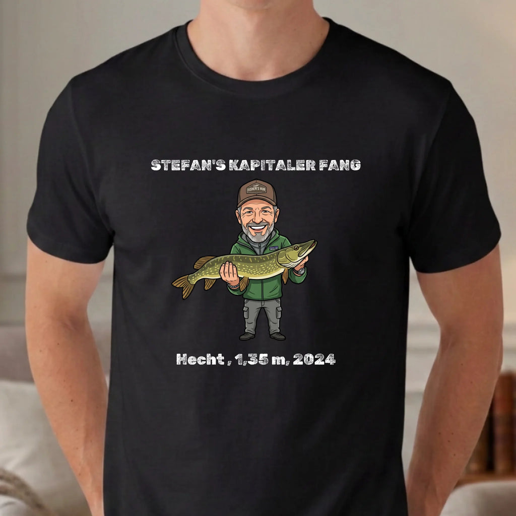 Personalisiertes T-shirt Angler