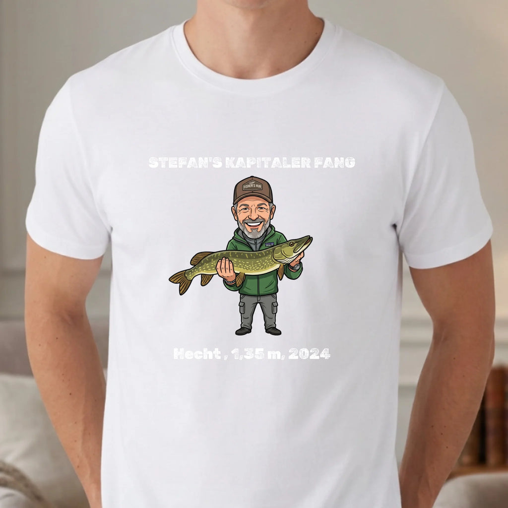 Personalisiertes T-shirt unisex - weiss
