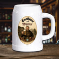 Bierkrug aus Stein personalisiert