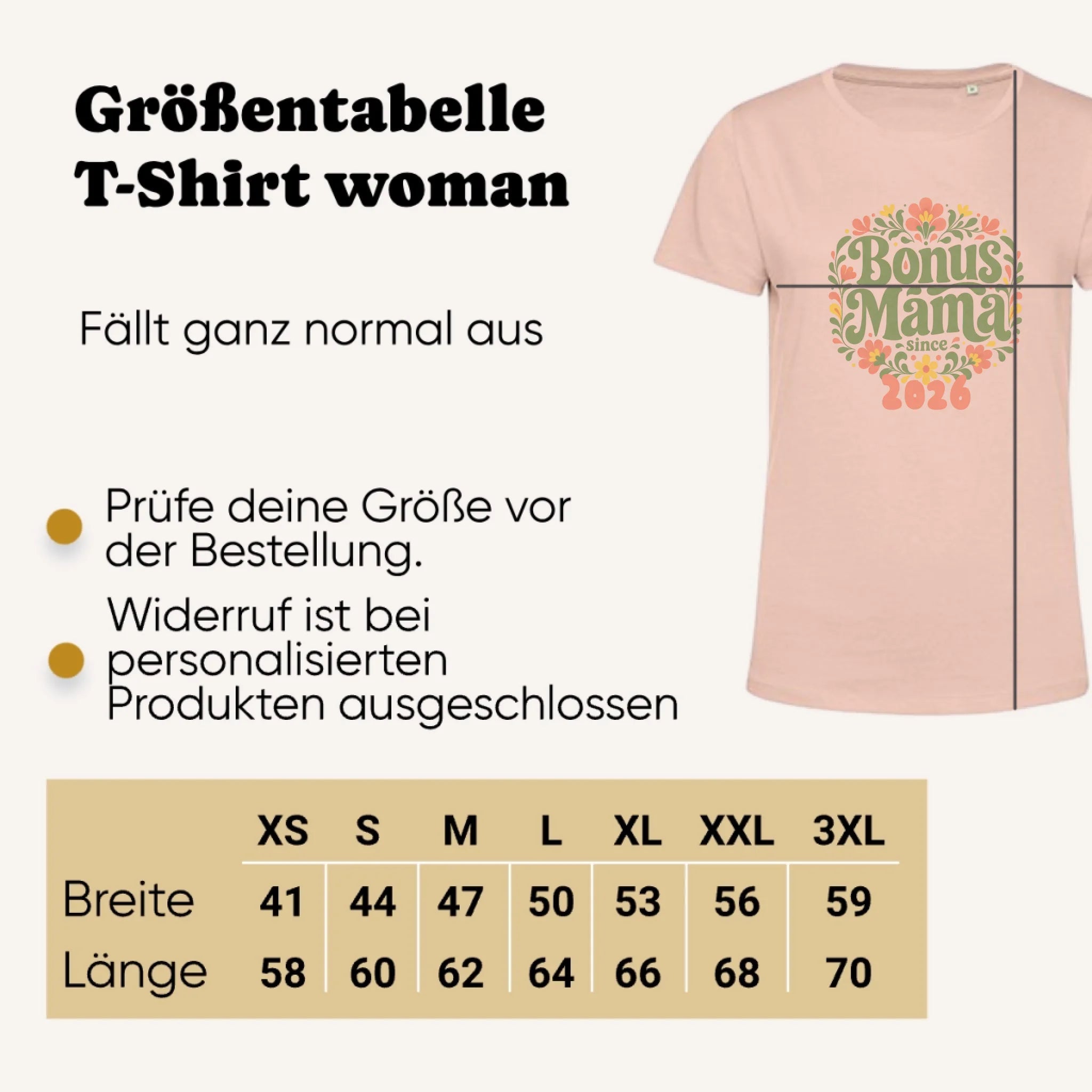 Personalisiertes T-Shirt Damen - weiss