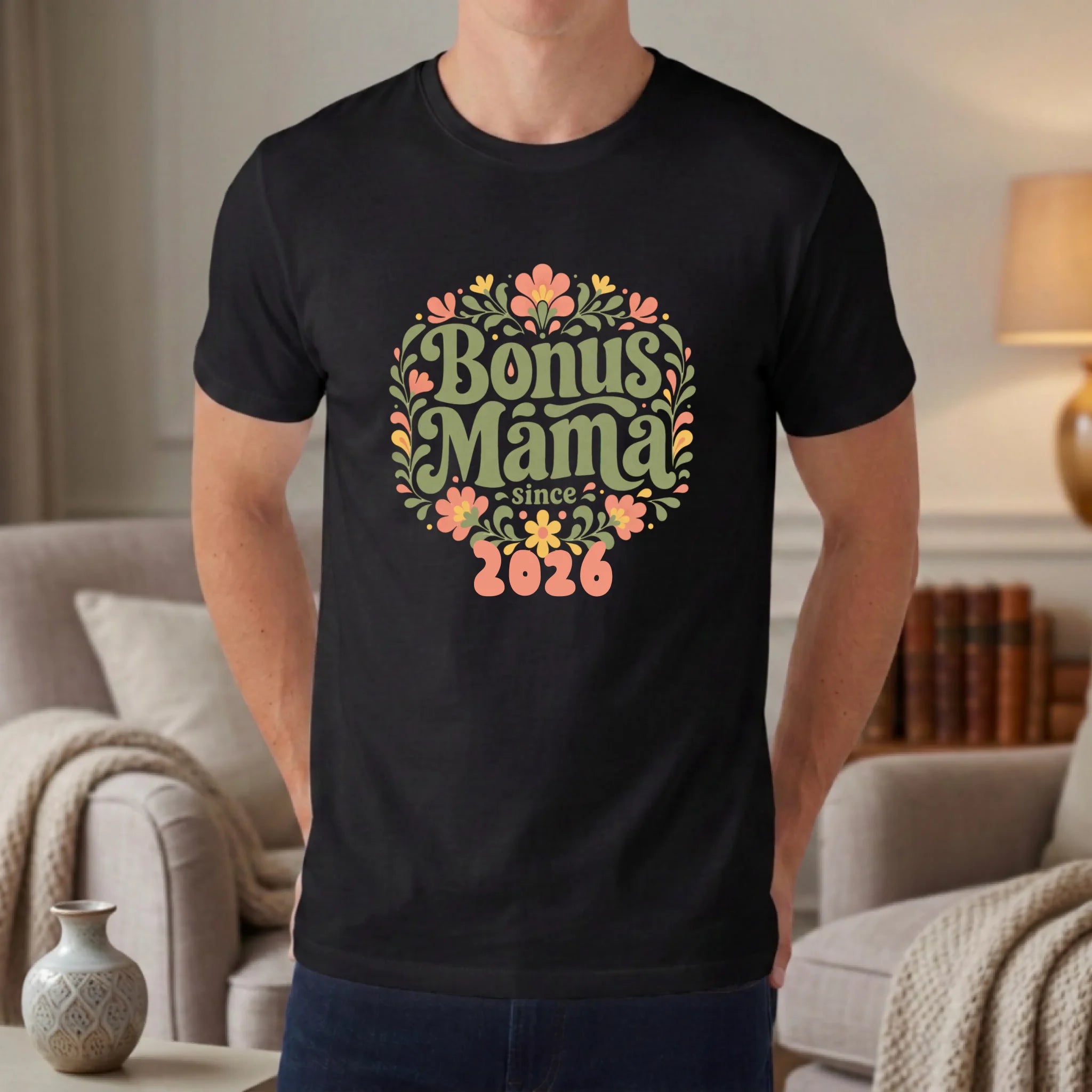 Personalisiertes T-shirt unisex - schwarz