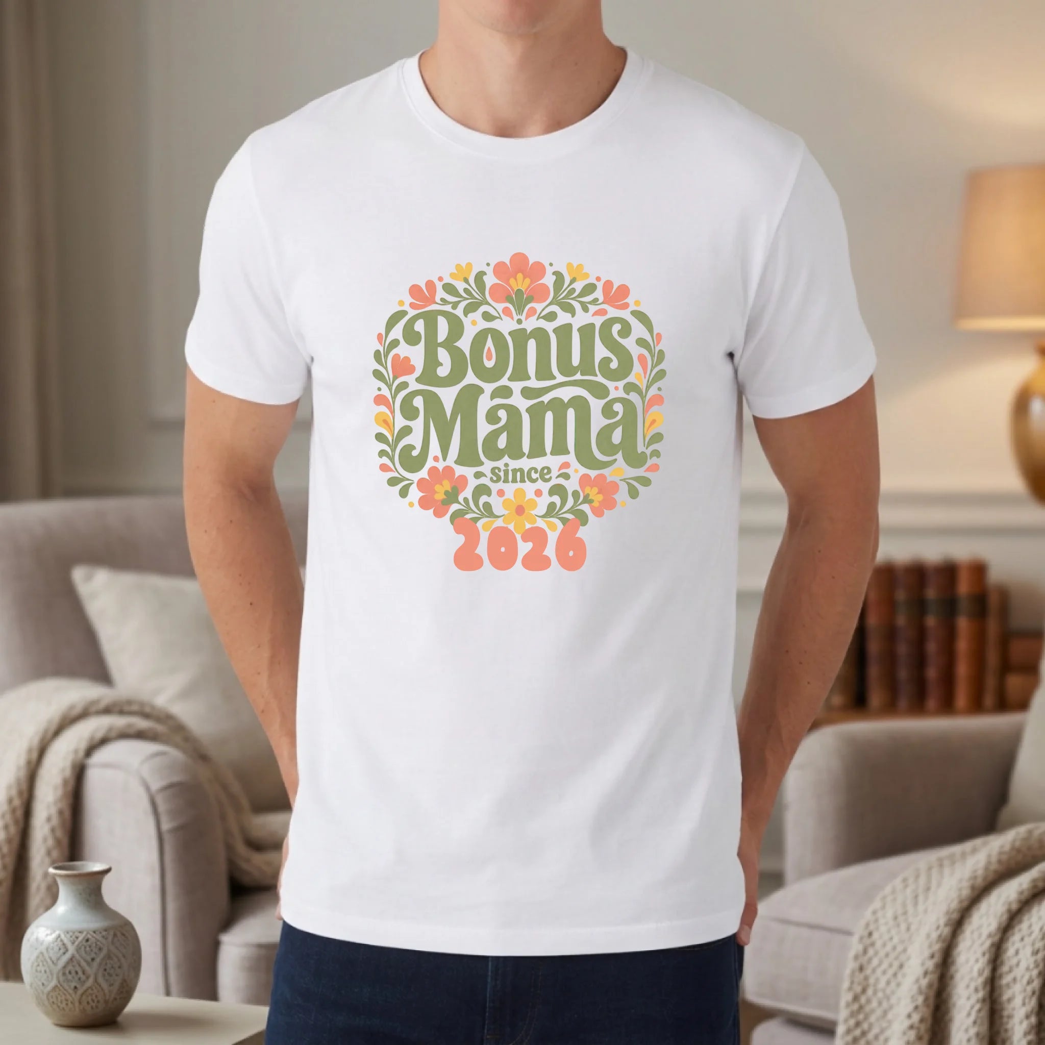 Personalisiertes T-shirt unisex - weiß