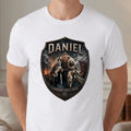 Personalisiertes T-shirt unisex - weiss