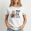 Personalisiertes T-Shirt Damen - weiss