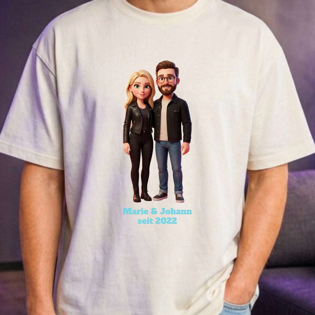 Personalisiertes Oversized T-Shirt