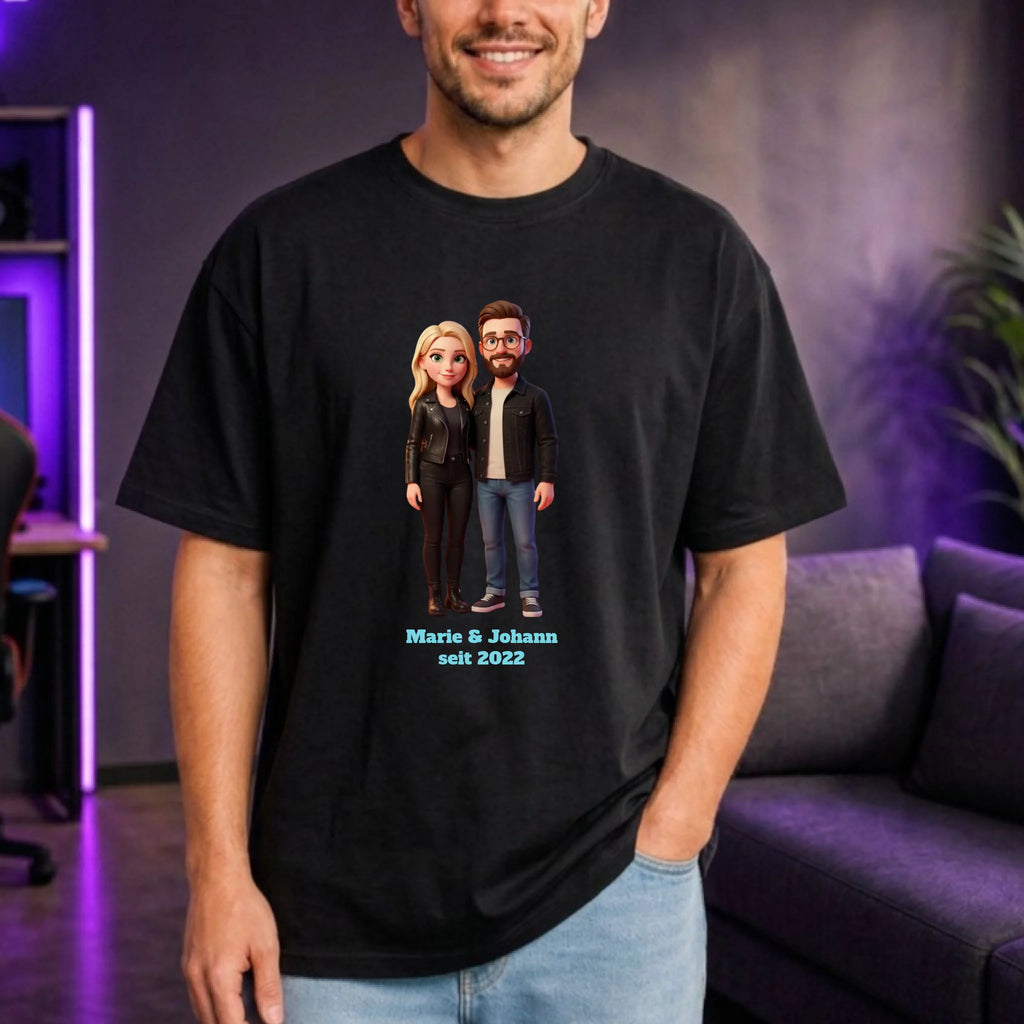 Personalisiertes Oversized T-Shirt