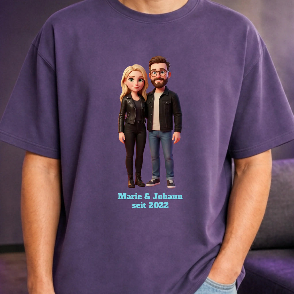 Personalisiertes Oversized T-Shirt