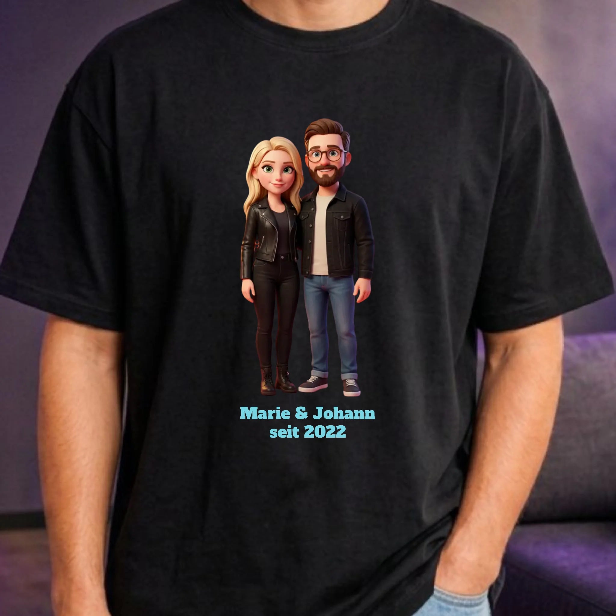Personalisiertes Oversized T-Shirt