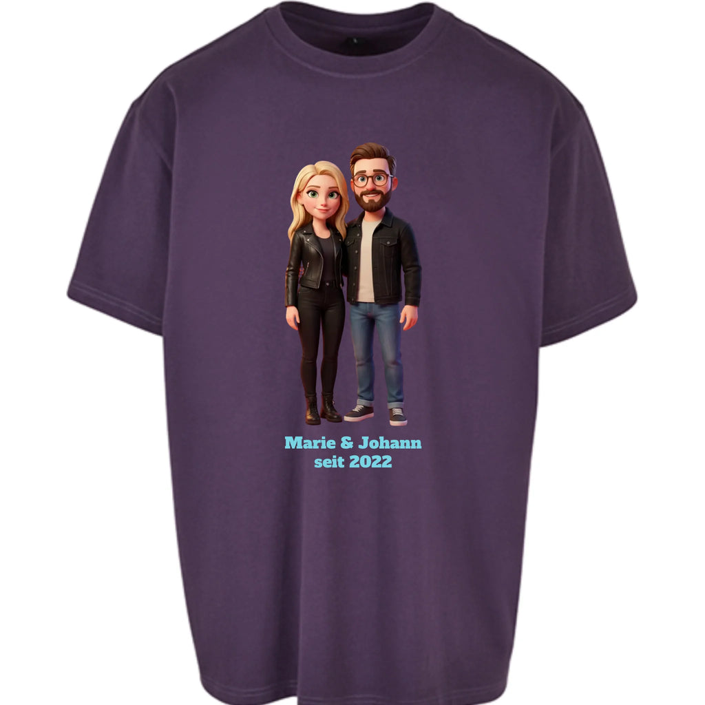 Personalisiertes Oversized T-Shirt