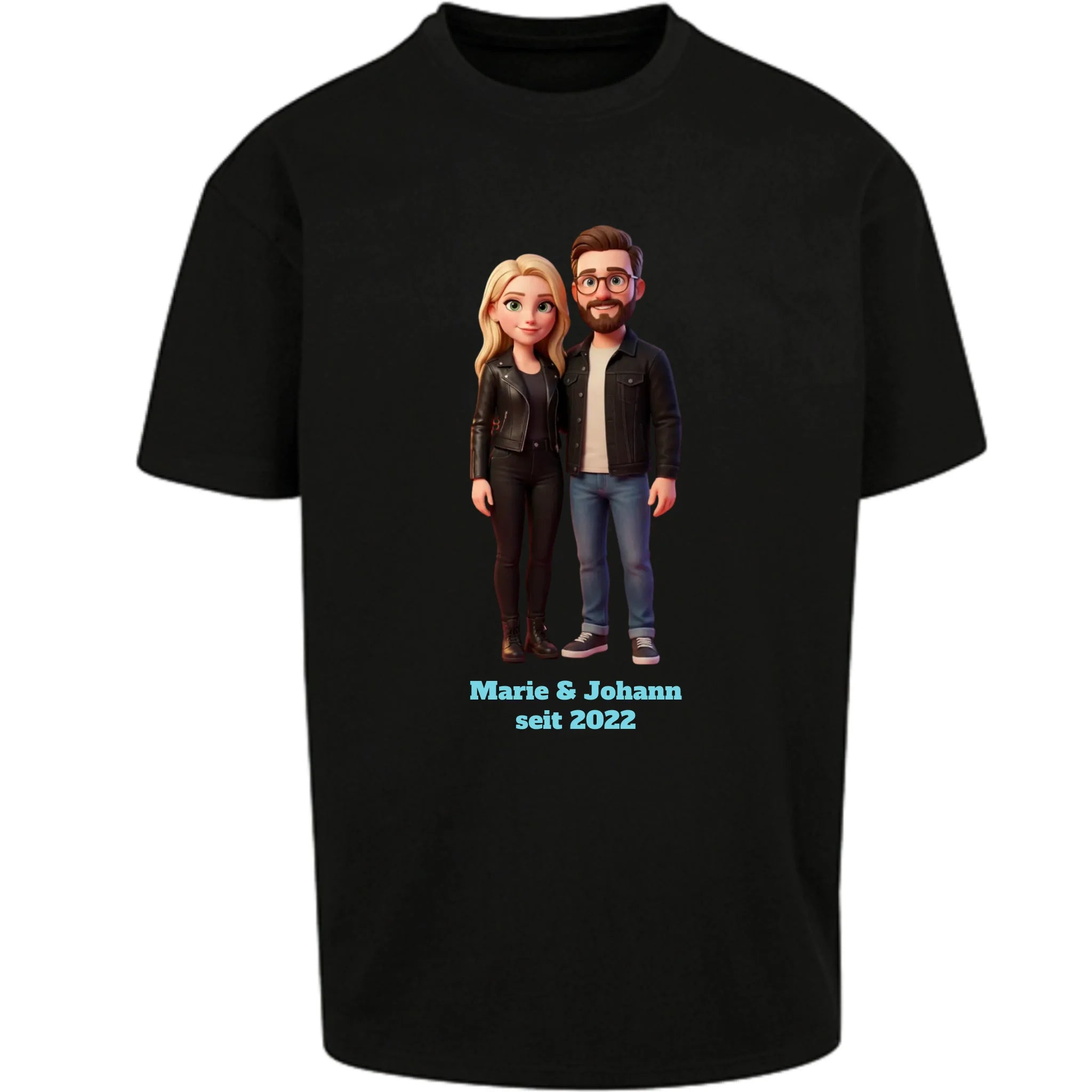 Personalisiertes Oversized T-Shirt