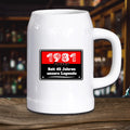 Bierkrug aus Stein personalisiert
