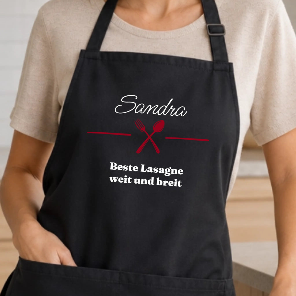 Personalisierte Schürze