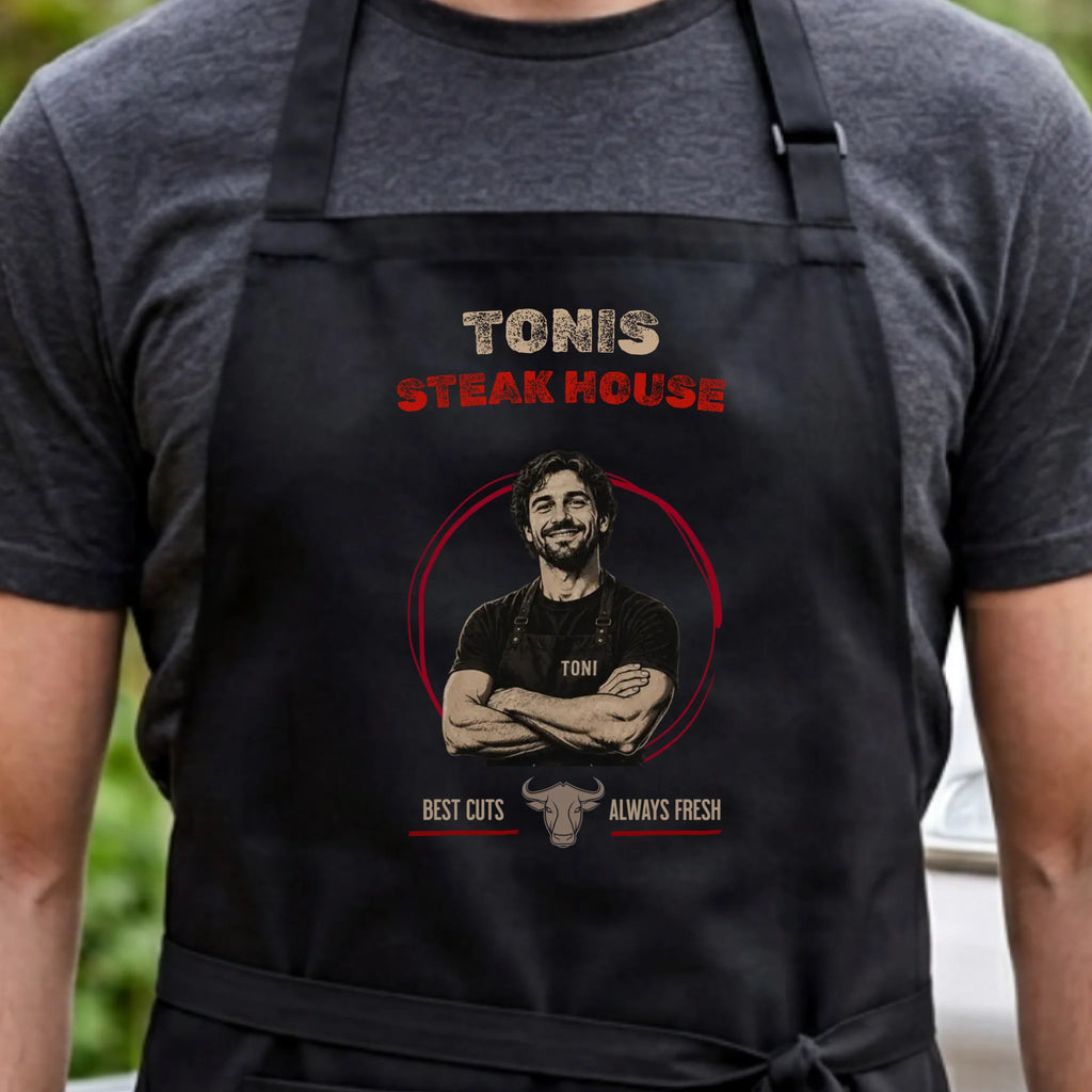 Personalisierte Schürze