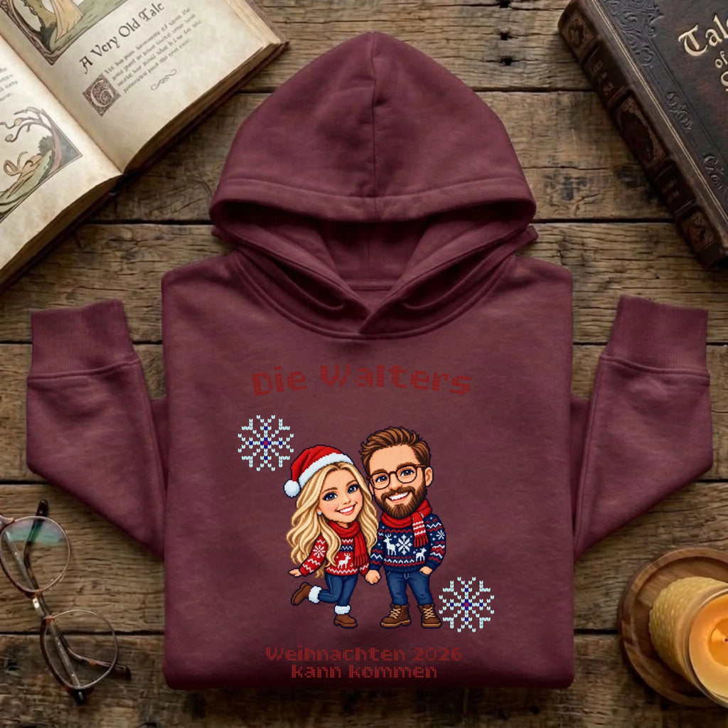 Personalisierter Pullover rot