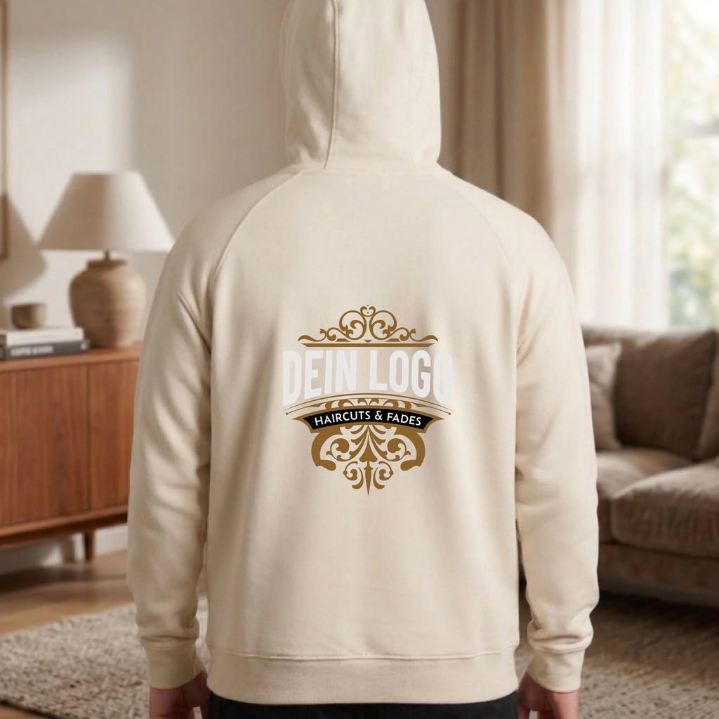 Personalisierter Hoodie weiß