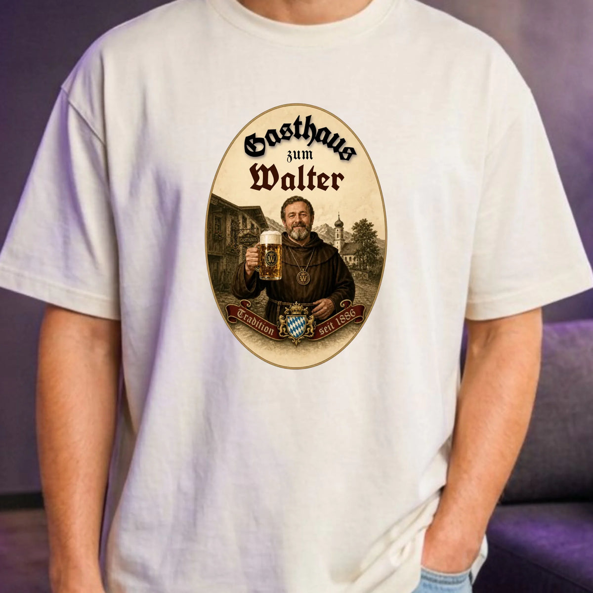 Personalisiertes Oversized T-Shirt
