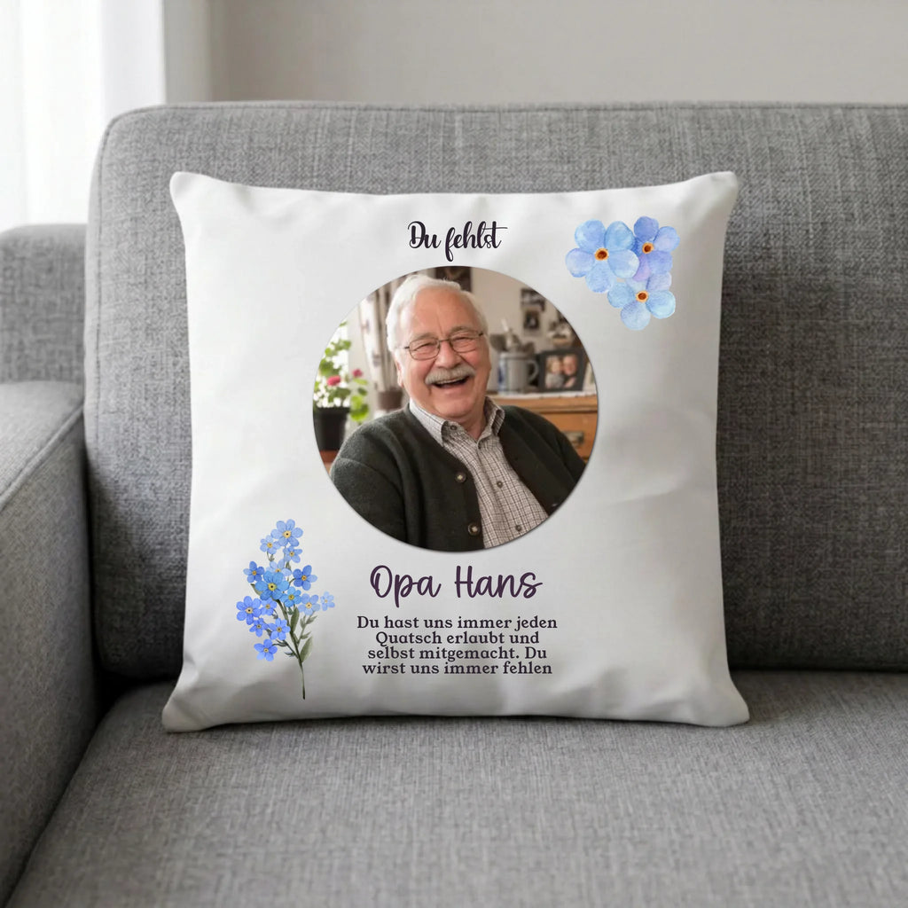 Personalisiertes Kissen