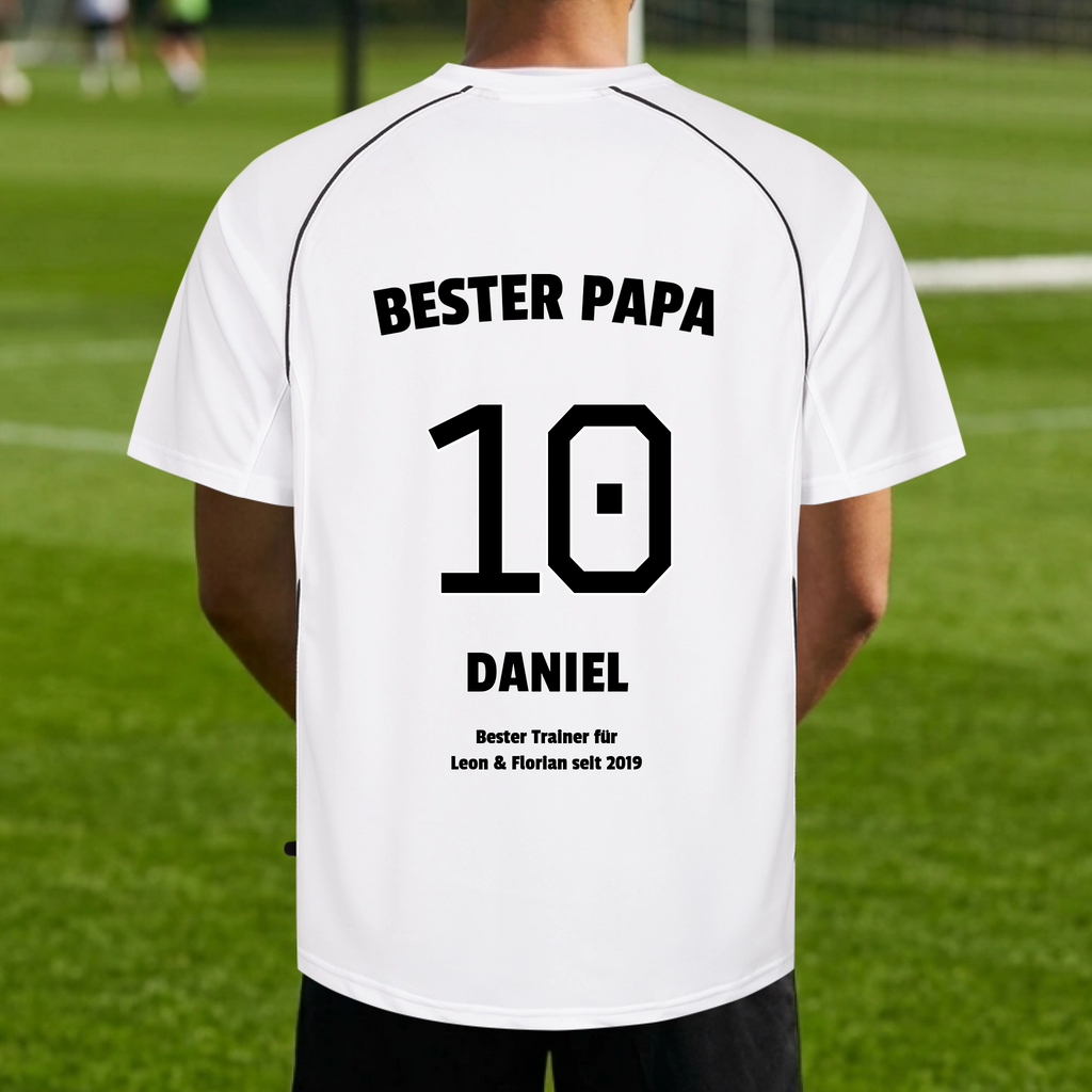 Bester Papa Trikot personalisiert