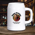 Foto Bierkrug mit Text personalisiert - Happy Birthday