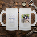 Foto Bierkrug personalisiert beide Seiten