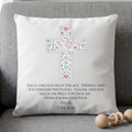 Geschenk zur Taufe - personalisiertes Kissen mit Psalm