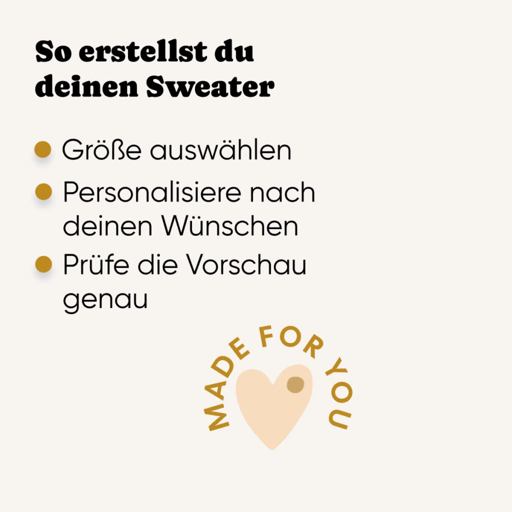 Jagd Design Pullover mit deinem Foto personalisiert – Sweater Qualität