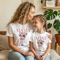 Mama Mini Me T-Shirt  personalisiert - Western Coquette