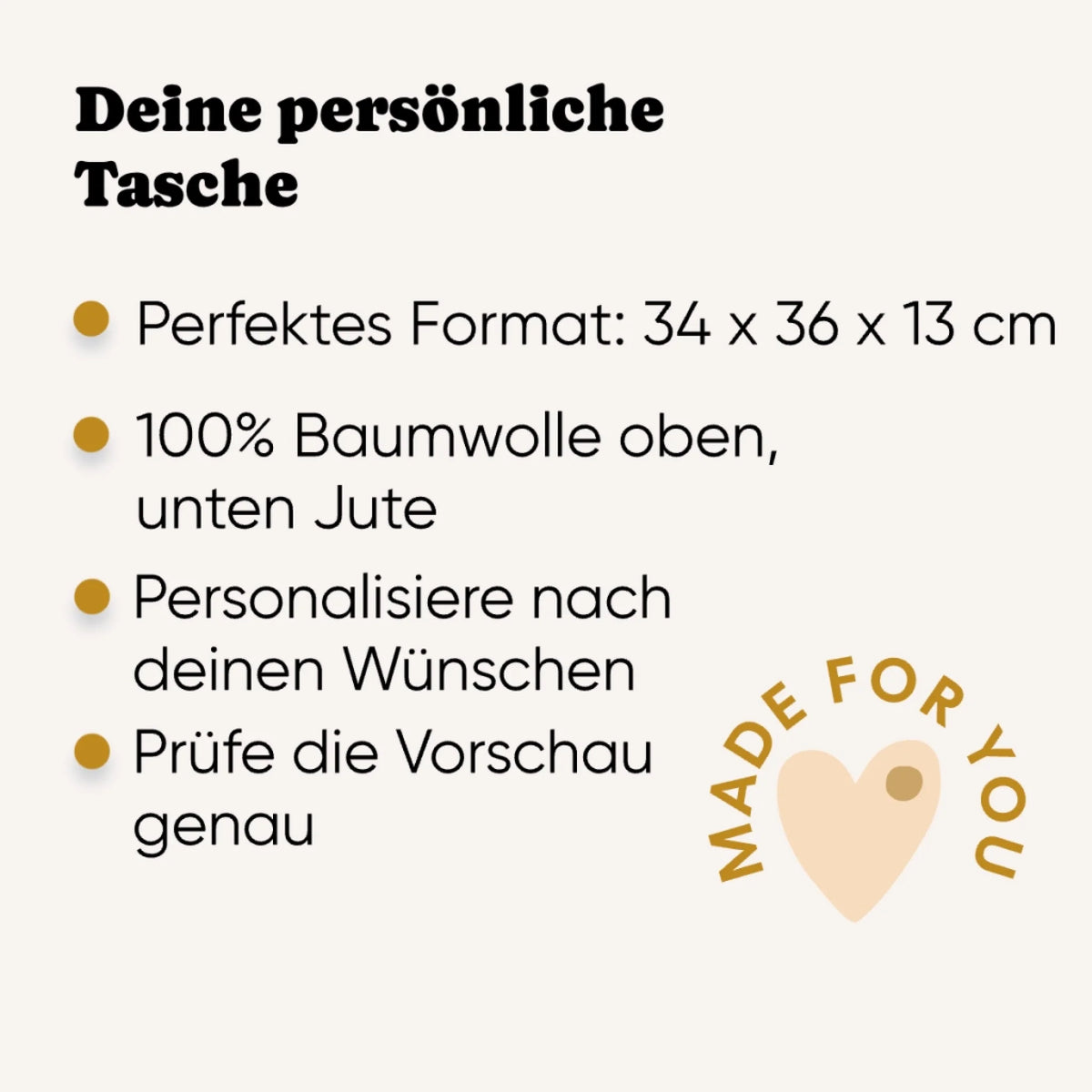 Personalisierte Mama Tasche mit Namen der Kinder – Detailansicht – Weihnachtsgeschenk für Mama