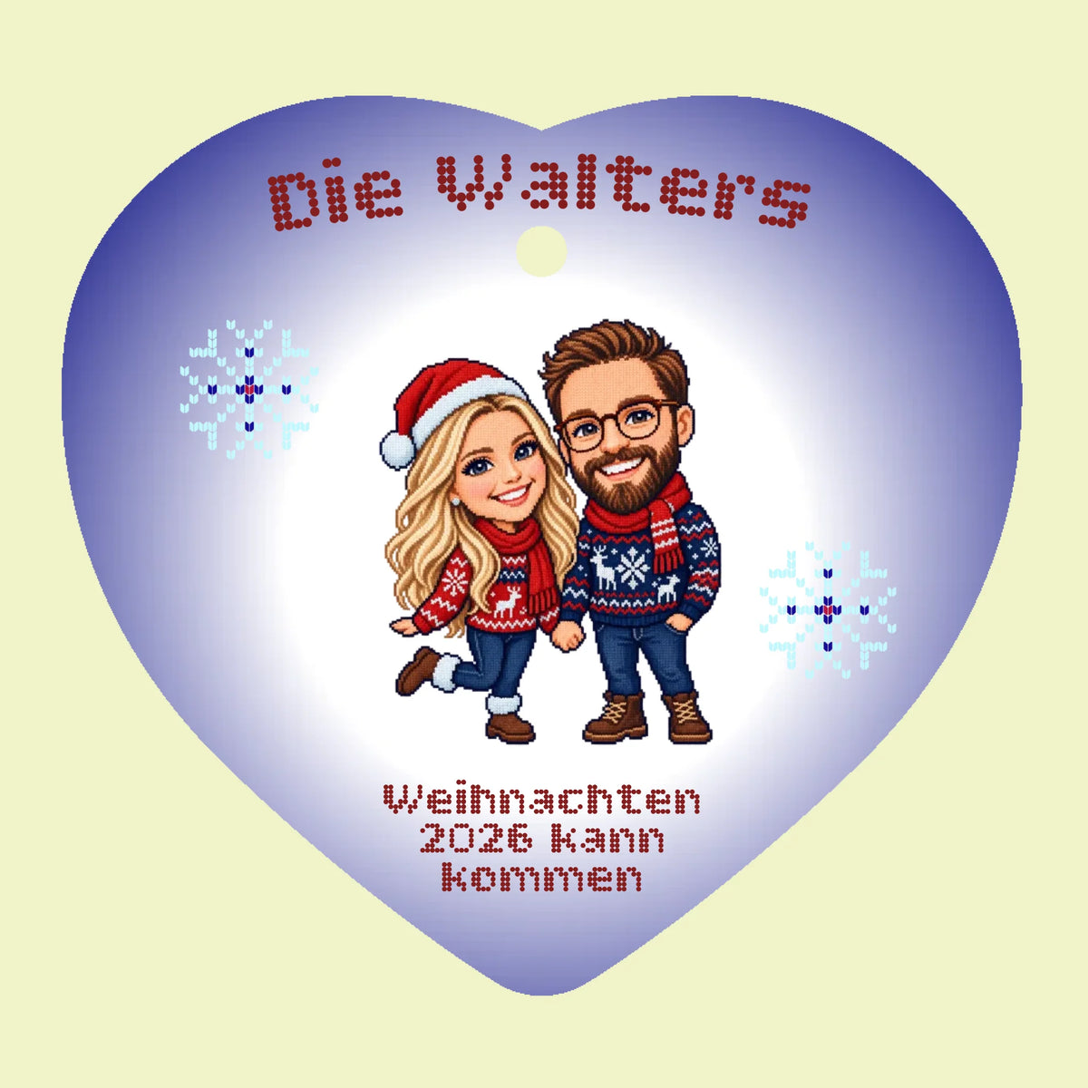 Personalisierter Autoanhänger mit Foto im 3D Stil – Detailansicht – Geschenk für Fahranfänger